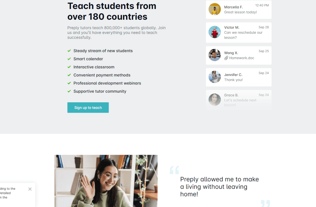 Teaching Students Online